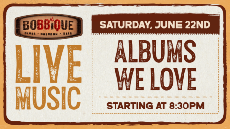 Albums We Love Perform Live at Bobbique June 22nd at 8:30pm!